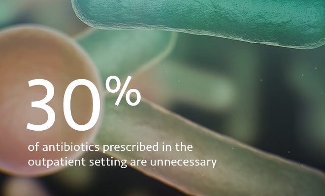 A nurse cleaning an infected wound on a leg